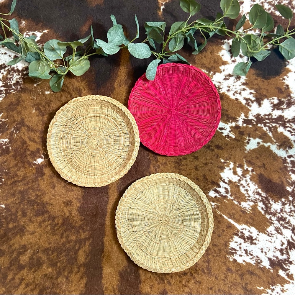 Minimal Bohemian Tr-Color Hanging Wall Art Decor